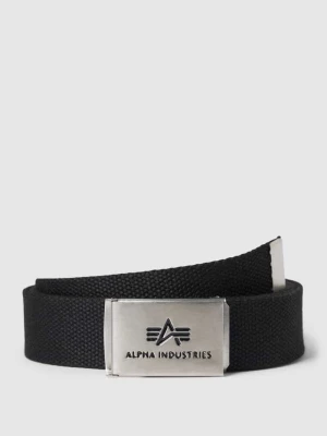 Pasek z wytłoczonym logo model ‘Big A’ alpha industries