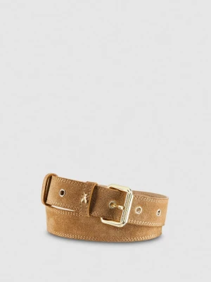 Pasek z zamszowej skóry PATRIZIA PEPE