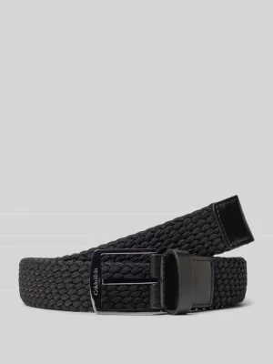 Pasek ze ściegiem warkoczowym model ‘CASUAL’ CK Calvin Klein