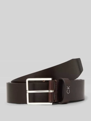 Pasek ze skóry bawolej CK Calvin Klein