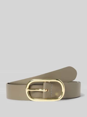 Pasek ze skóry bydlęcej ze sprzączką WEINMANN