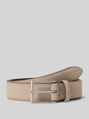 Pasek ze skóry cielęcej ze sprzączką MCNEAL