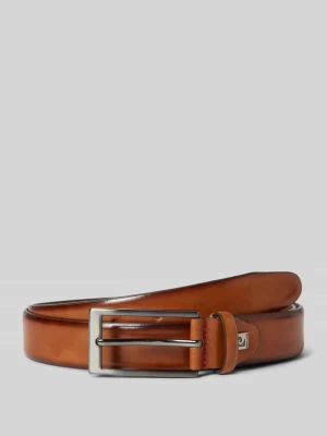 Pasek ze skóry Pierre Cardin Koniakowy