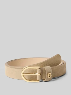 Pasek ze skóry welurowej model 'SCARLET' Boss