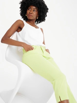 Pastelowe spodnie 3/4 Greenpoint