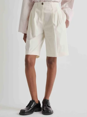 PASTELOWE ŻÓŁTE BERMUDY MEIMEIJ