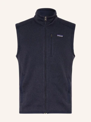 Patagonia Dzianinowa Kamizelka Polarowa Better Sweater™ blau CZIEMNOSZARY