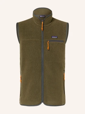 Patagonia Kamizelka Polarowa Retro Pile gruen OLIWKOWY