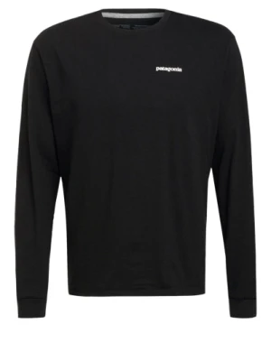 Patagonia Koszulka Z Długim Rękawem P-6 schwarz