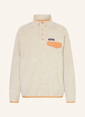 Patagonia Sweter Typu Troyer Z Polaru Snap beige