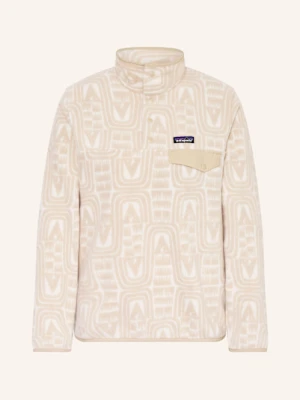 Patagonia Sweter Typu Troyer Z Polaru Snap beige