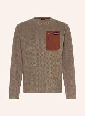 Patagonia Sweter Z Polaru r1® Air braun