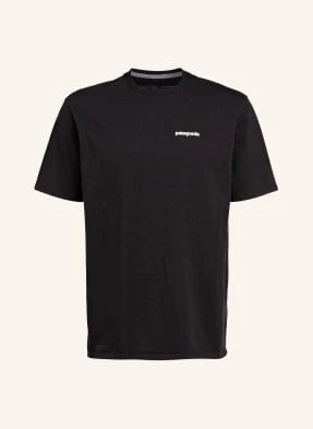 Patagonia T-Shirt P-6 schwarz