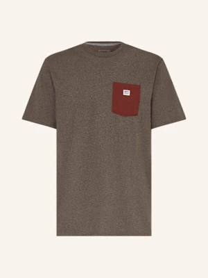 Patagonia T-Shirt Shop Sticker Pocket Responsibili-Tee® blau