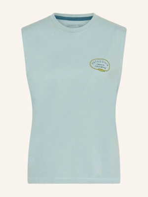 Patagonia Tank Top Clean Climb Roots blau