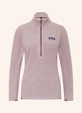 Patagonia Warstwa Środkowa r1 Air Zip Neck rosa