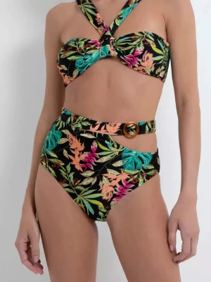 Patbo Brasil Czarny dół od bikini Tropical