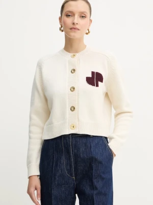 Patou kardigan wełniany