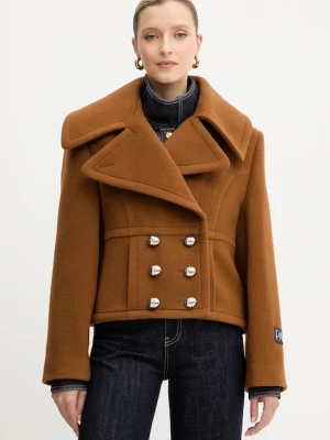 Patou płaszcz z dodatkiem wełny