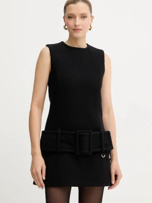 Patou sukienka wełniana