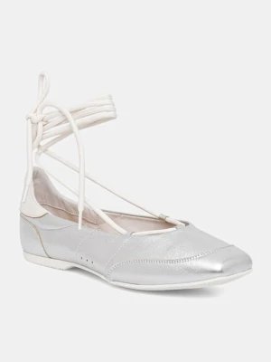 Patrizia Pepe baleriny skórzane