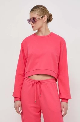 Patrizia Pepe bluza damska kolor różowy gładka 8M1567 J174