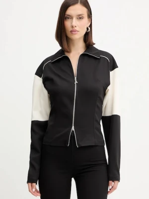 Patrizia Pepe bluza damskie kolor czarny z aplikacją 2M4508 A664