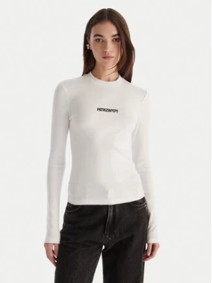 Patrizia Pepe Bluzka 2M4512/J355-W103 Biały Regular Fit