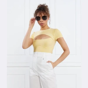 Patrizia Pepe Bluzka MAGLIA/KNIT | Slim Fit