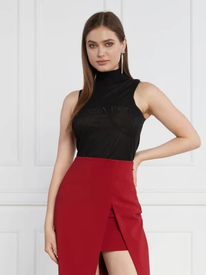 Patrizia Pepe Bluzka | Regular Fit czarny