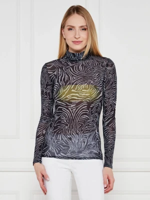Patrizia Pepe Bluzka + top | Slim Fit czarny