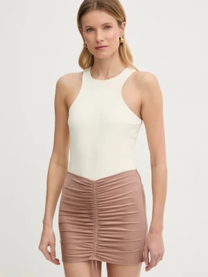 Patrizia Pepe body damskie beżowy