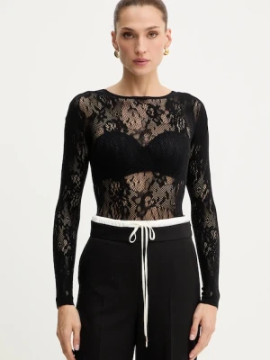 Patrizia Pepe body damskie kolor czarny 2M4484 J344
