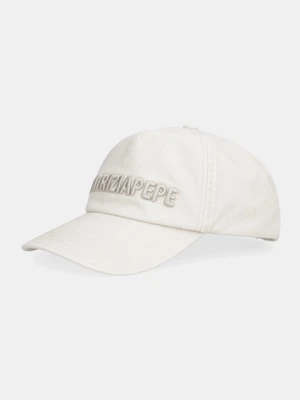 Patrizia Pepe czapka z daszkiem bawełniana