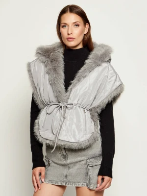 Patrizia Pepe Dwustronne ponczo | Loose fit