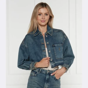 Patrizia Pepe Jeansowa kurtka | Regular Fit