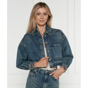 Patrizia Pepe Jeansowa kurtka | Regular Fit