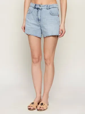 Patrizia Pepe Jeansowe szorty | Regular Fit