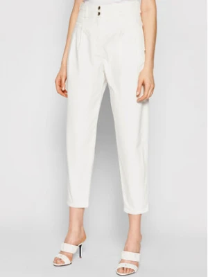 Patrizia Pepe Jeansy 8J0968/A8E3-W146 Biały Boyfriend Fit