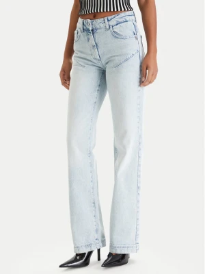 Patrizia Pepe Jeansy 8P0805 / D1WZB-CB01 Niebieski Regular Fit