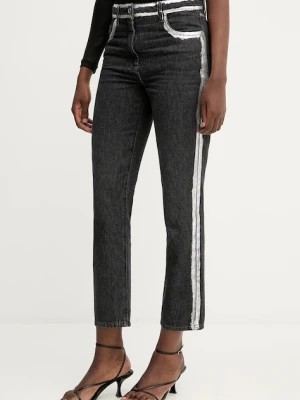 Patrizia Pepe jeansy damskie kolor czarny 8P0735 D1WZN
