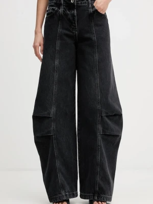 Patrizia Pepe jeansy damskie kolor czarny 8P0773 D1WZ