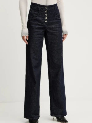 Patrizia Pepe jeansy damskie kolor granatowy 8P0719 D113
