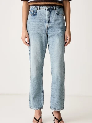 Patrizia Pepe jeansy slim fit damskie niebieski