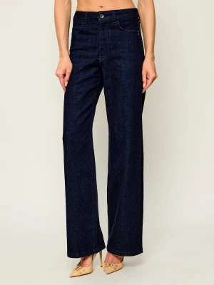 Patrizia Pepe Jeansy | Straight fit granatowy