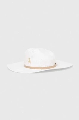 Patrizia Pepe kapelusz kolor biały 2F0059 V026