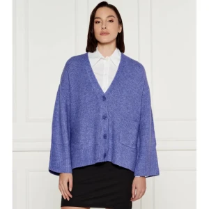 Patrizia Pepe Kardigan | Loose fit | z dodatkiem wełny