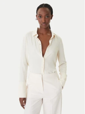 Patrizia Pepe Koszula 8C0872/A8I1-W409 Beżowy Regular Fit