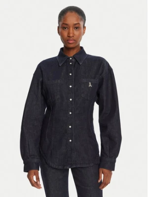Patrizia Pepe Koszula jeansowa 8C0795/D113-CA74 Granatowy Regular Fit
