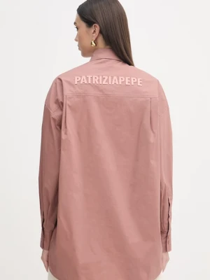 Patrizia Pepe koszula męska bawełniana